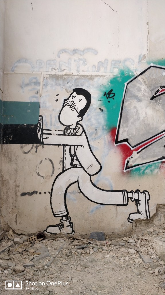 Graffiti a szanatóriumban